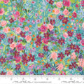 Soulstice Garden Glitter Small Floral Watercolor - Turquoise