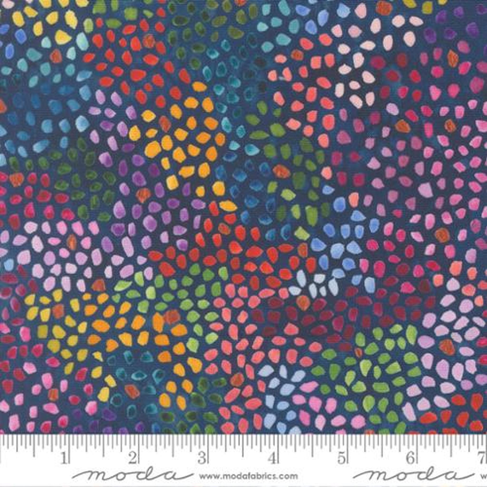 Soulstice Tiny Treasure Blenders Watercolor Mosaic - Navy