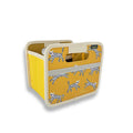 Snow Leopard Mini Foldable Box by Meori & Rashida Coleman-Hale