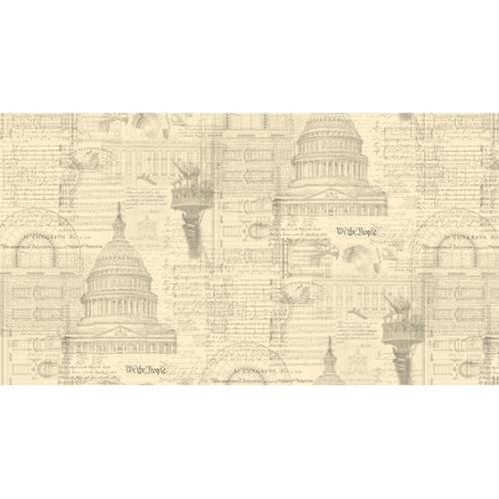 3 Sisters Patriotic We The People - Porcelain