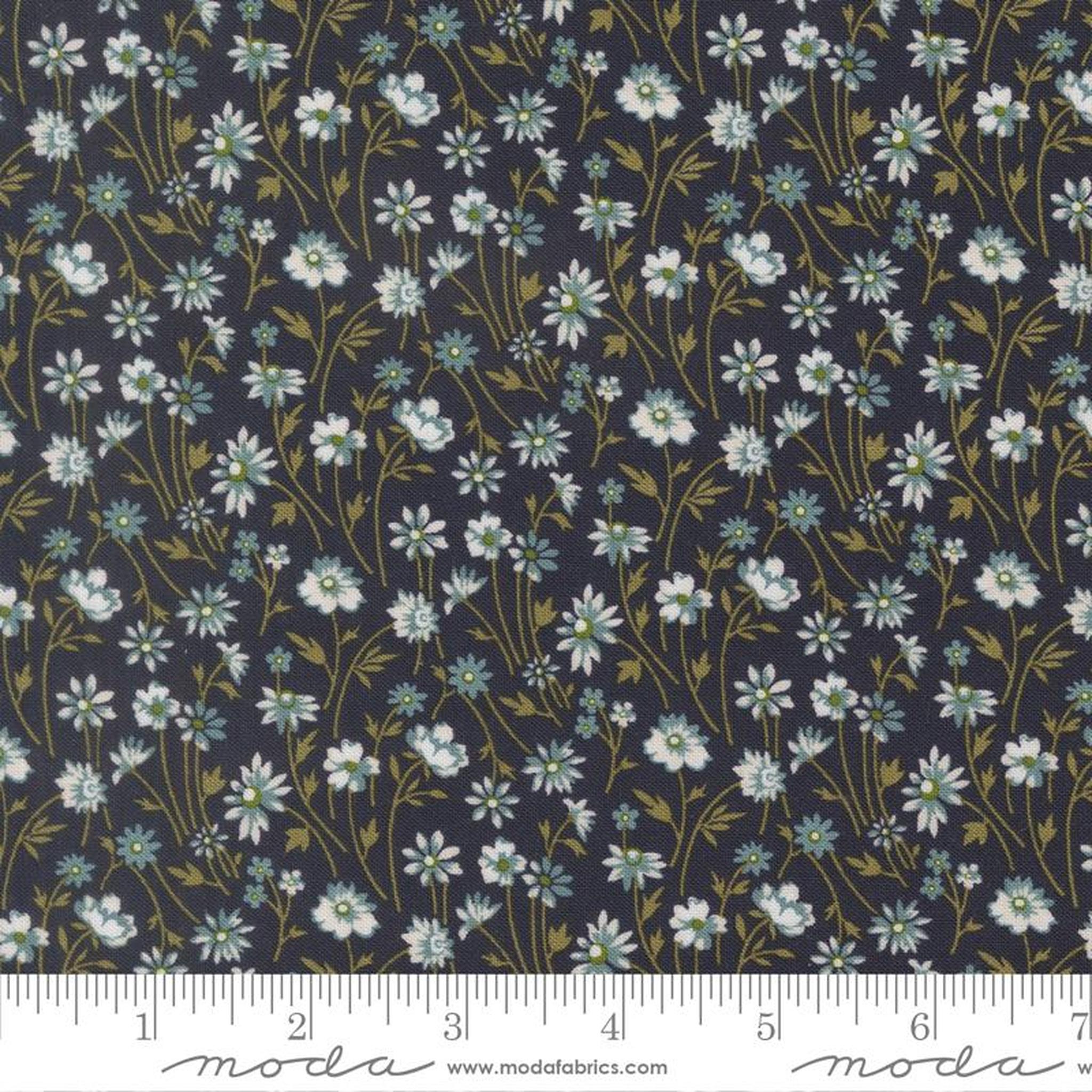 Chelsea Garden Cheek Posy Small Floral - Midnight