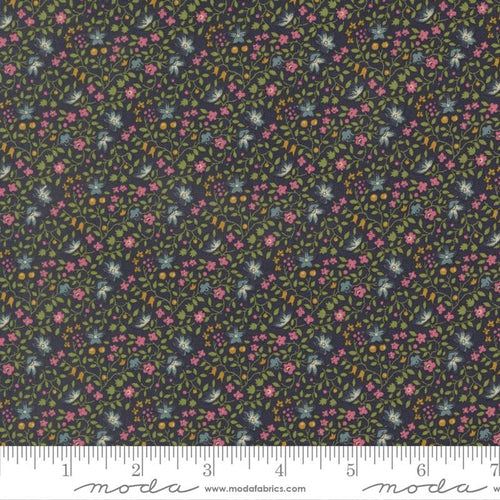 Chelsea Garden Ambling Vine Small Floral - Midnight