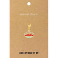 Zipper Charm - Tomato Pincushion