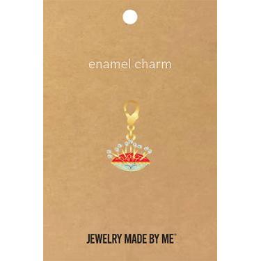 Zipper Charm - Tomato Pincushion