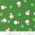 Snow Time - Tossed Snowman - Evergreen