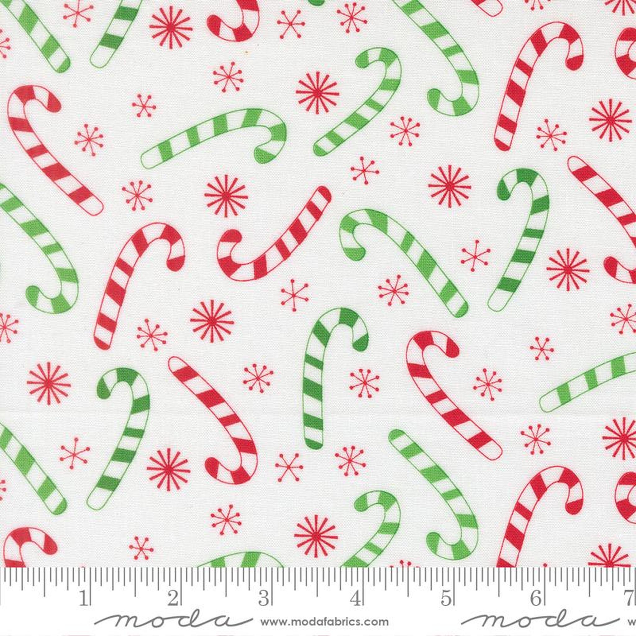 Snow Time - Candy Cane - Winter White