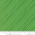 Snow Time - Dotted Bias Stripe Stripes - Hollyleaf