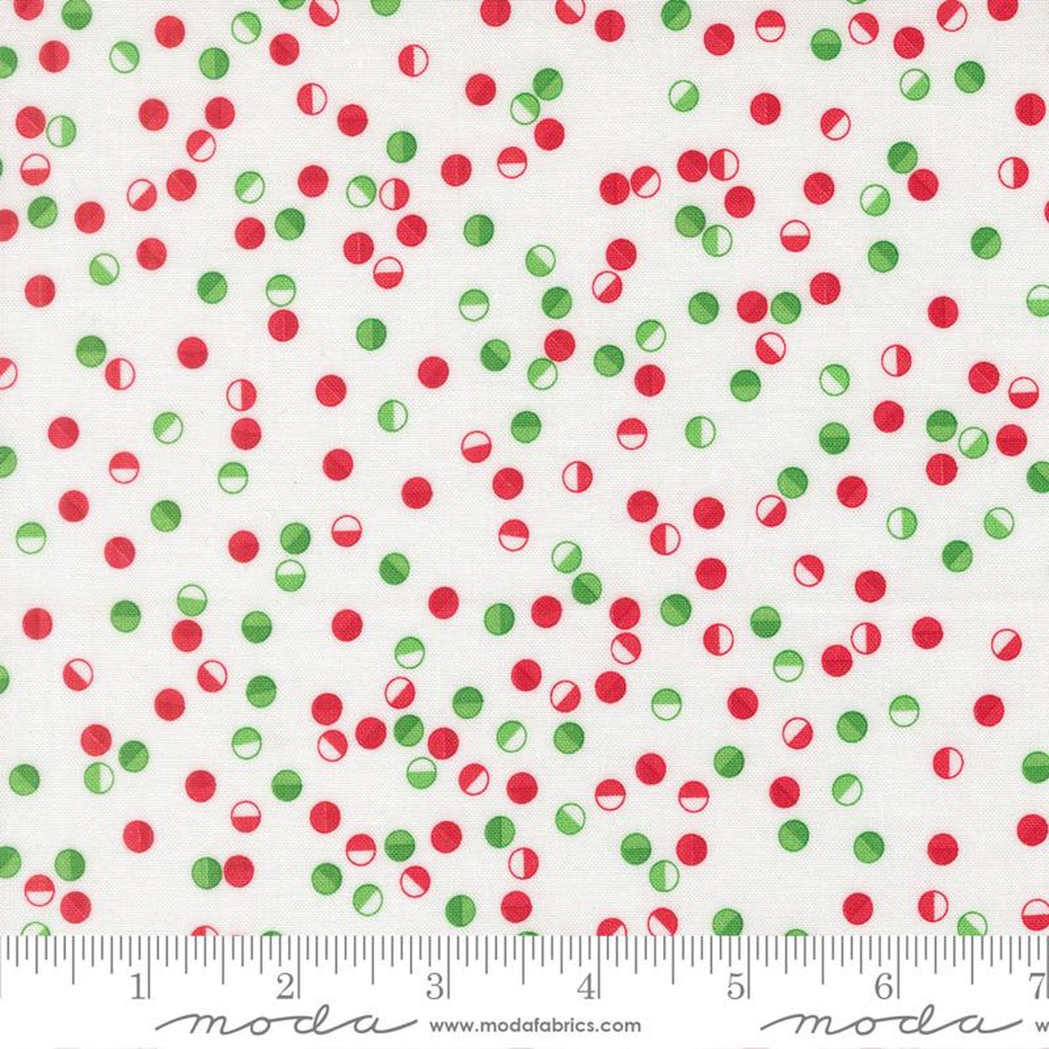 Snow Time - Jolly Dot Dots - Winter White