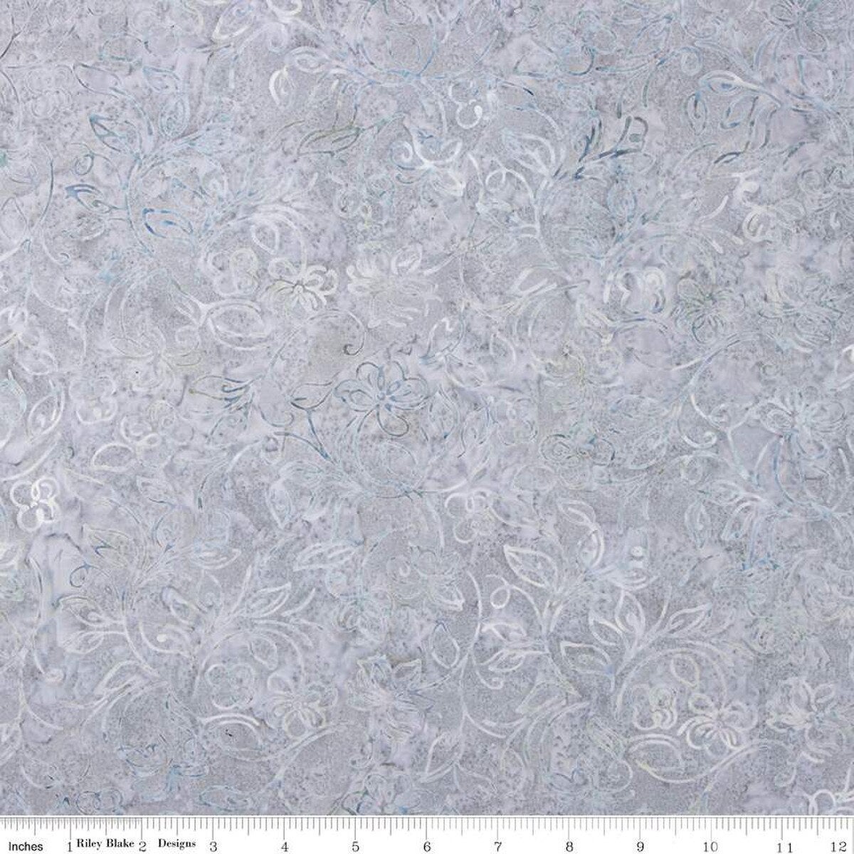 Expressions Batik Achromatic Dance by Riley Blake - Ice