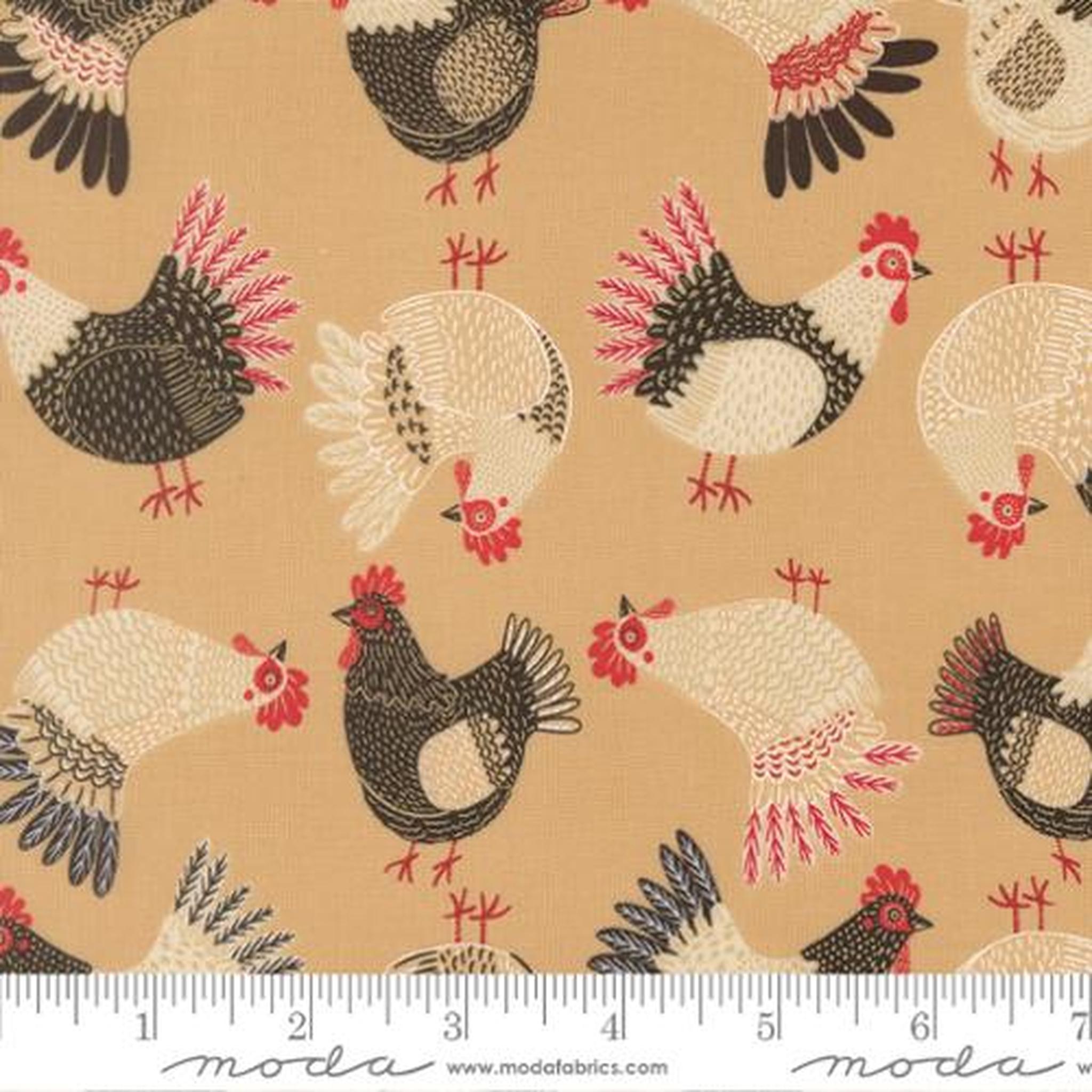 The Henhouse Tossed Chickens Novelty - Hay