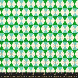 Merry Happy - Blender Geometric Plaid - Verdant