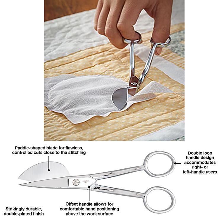 Gingher Knife Edge Applique Scissor 6"