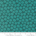 Scenery by Elizabeth Hartman - Sedum Small Floral - Dark Teal