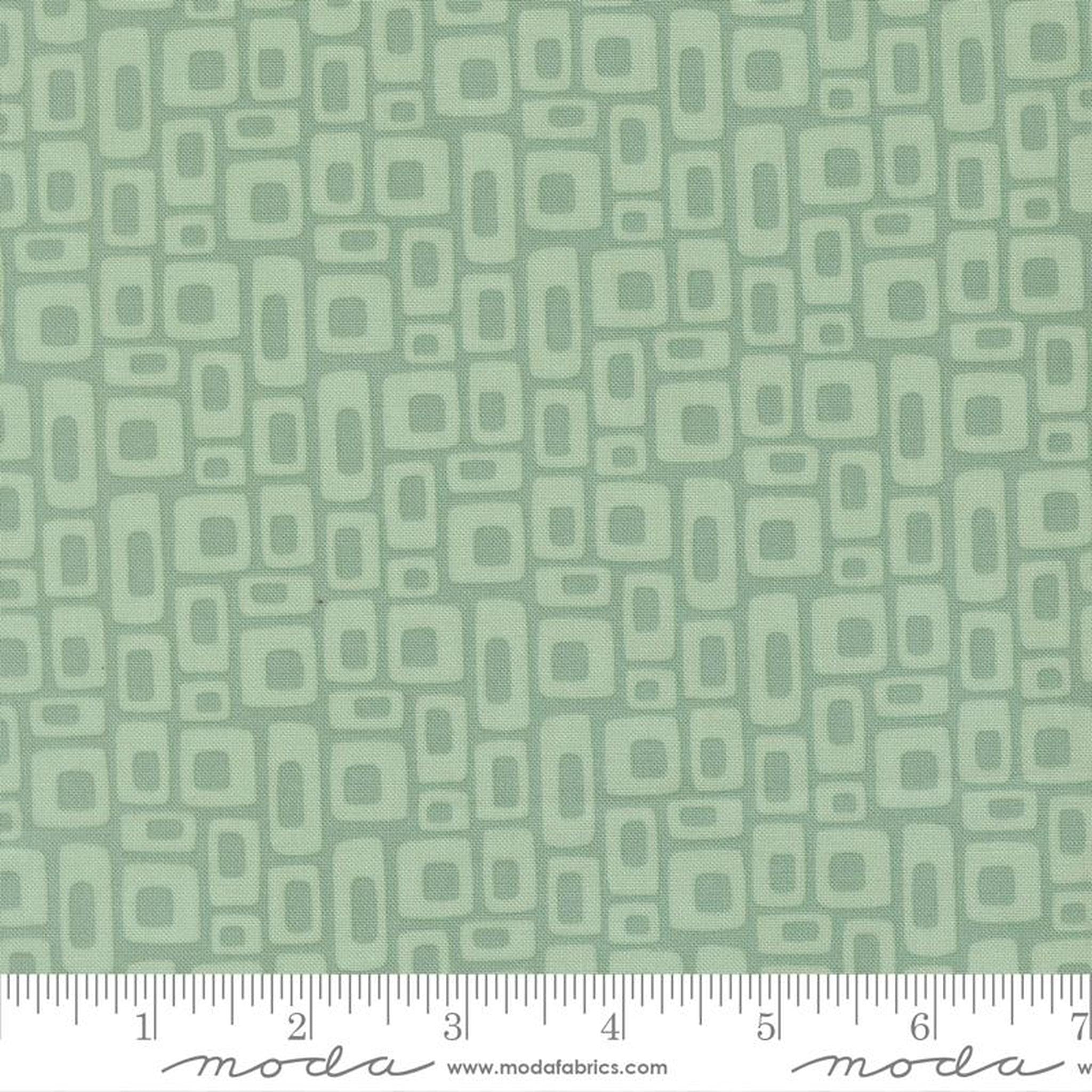 Scenery by Elizabeth Hartman - Marshmallow Geometrics - Dusty Jade