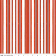 Classic Christmas Stripe - Red