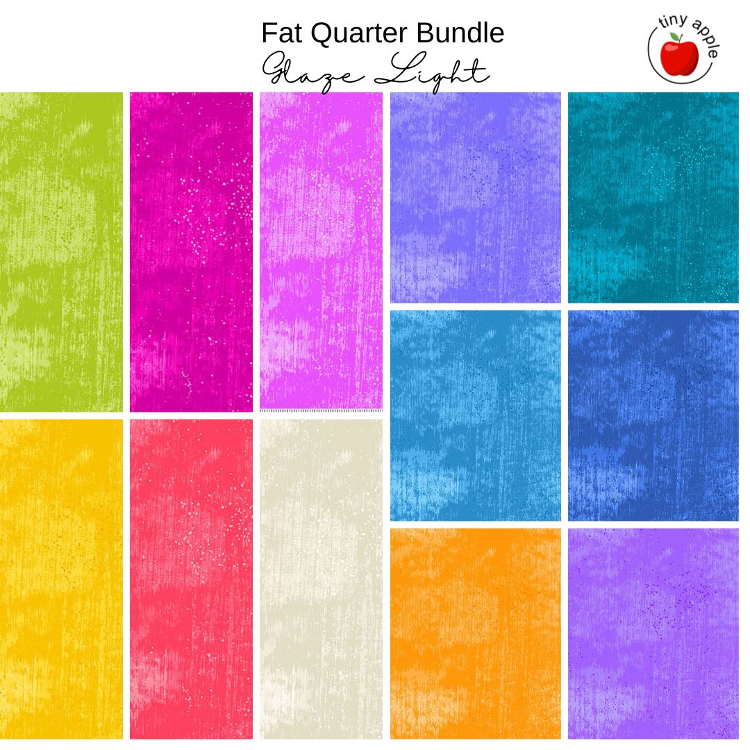 Fat Quarter Bundle (12) - Glaze Light