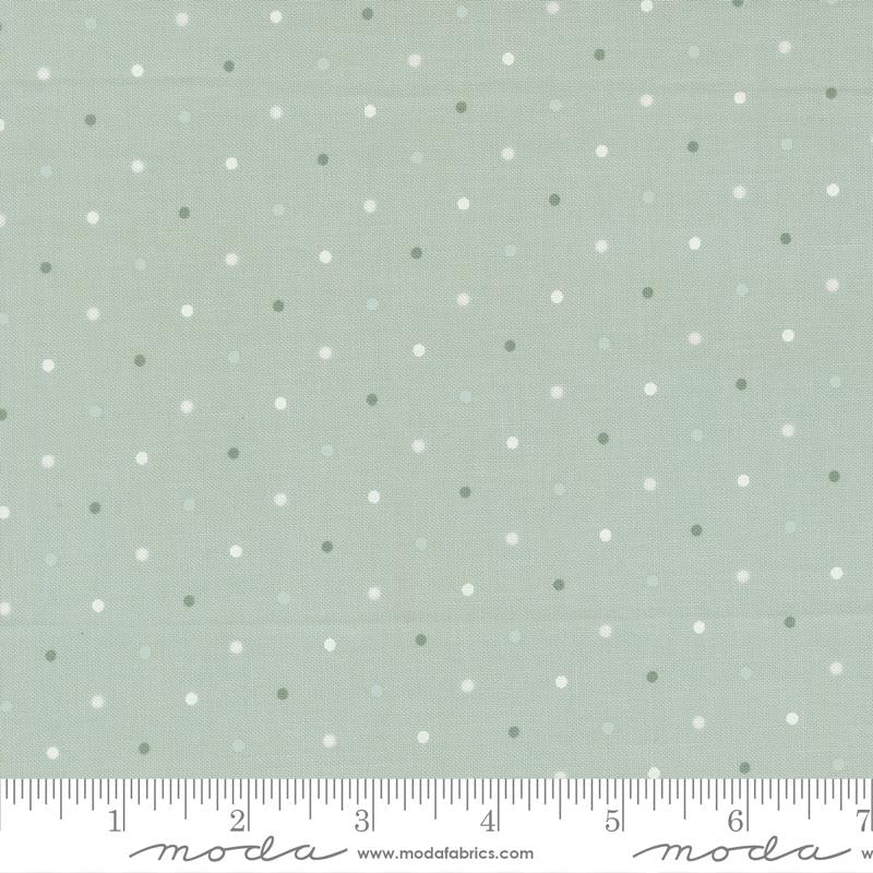 Moda Magic Dot - Wideback - Robins Egg