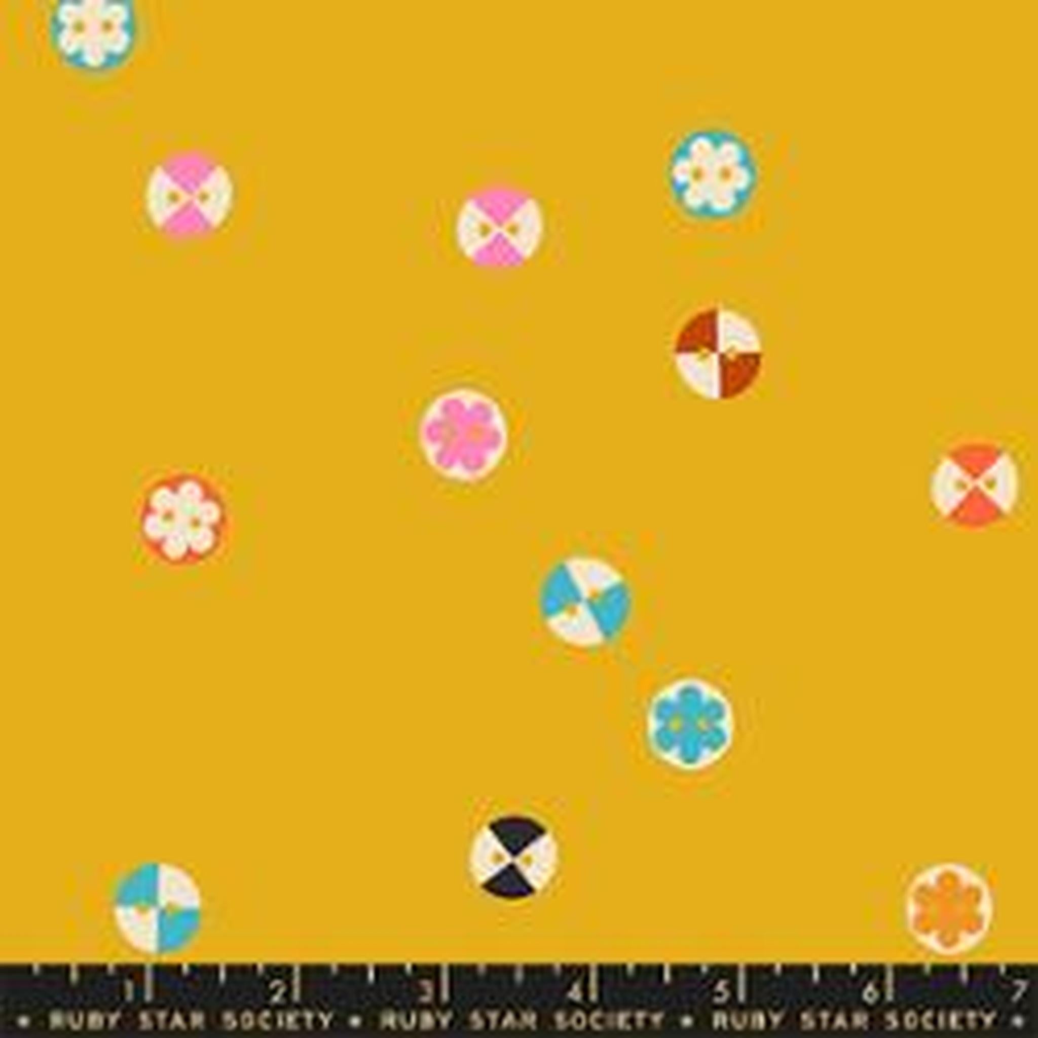 1-800-Notion - Buttons - Goldenrod