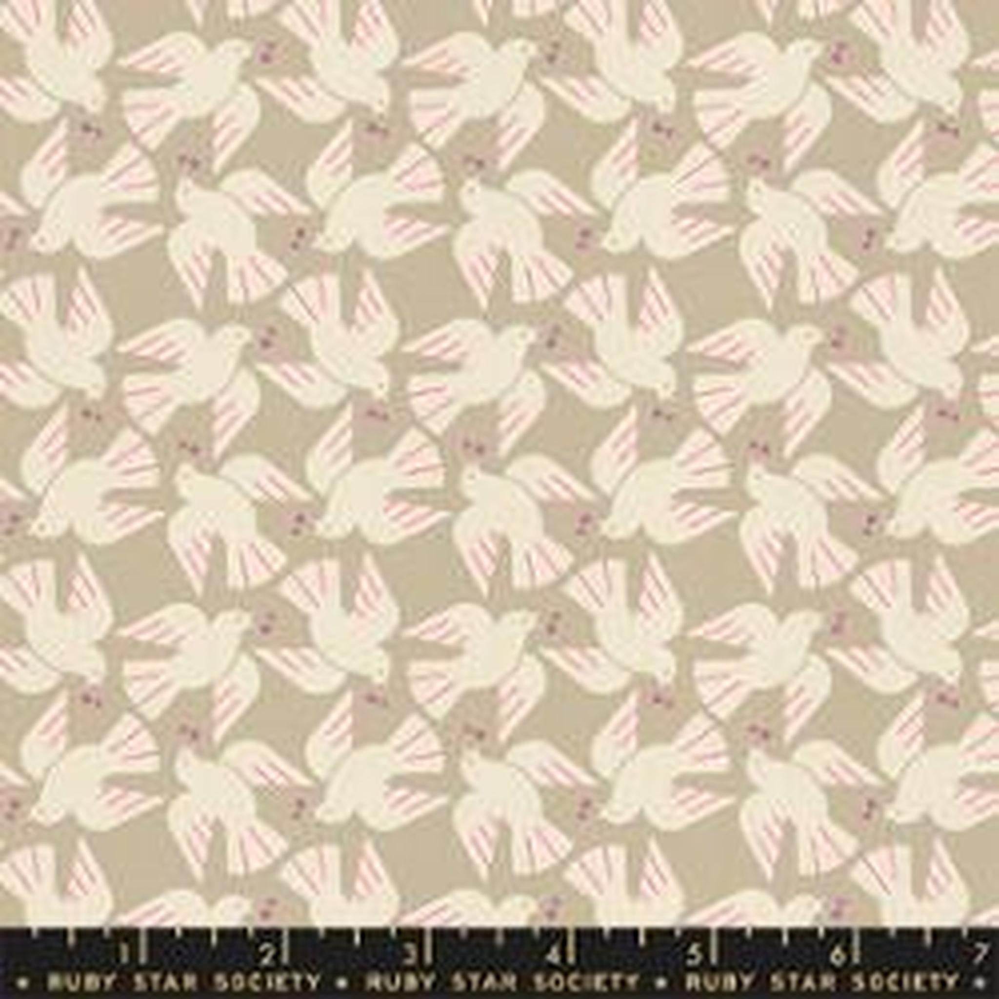 Lofi Linens - Flock Yeah - Khaki