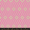 Lofi Linens - Bitmapped - Neon Pink