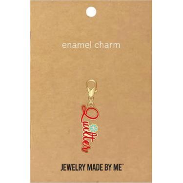 Zipper Charm - Quilter