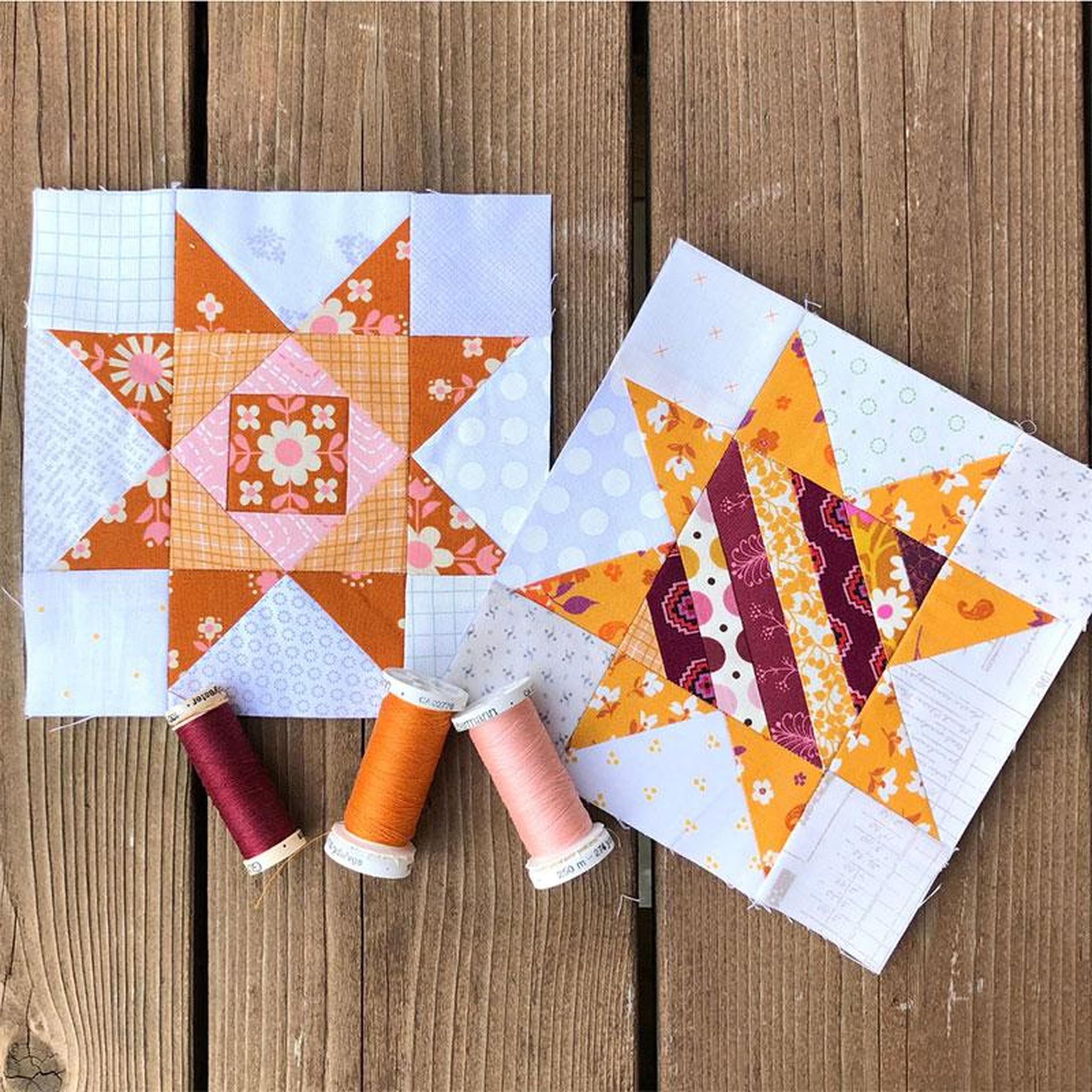 6" Scrappy Stars Foundation Papers by Leila Gardunia