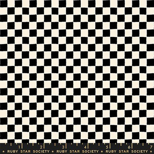 1-800-Calico - Block Print - Black