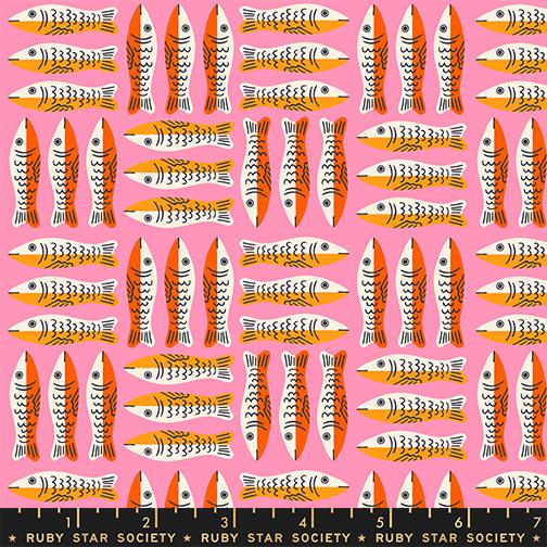 1-800-Calico - Little Sardines - Lucky Pink
