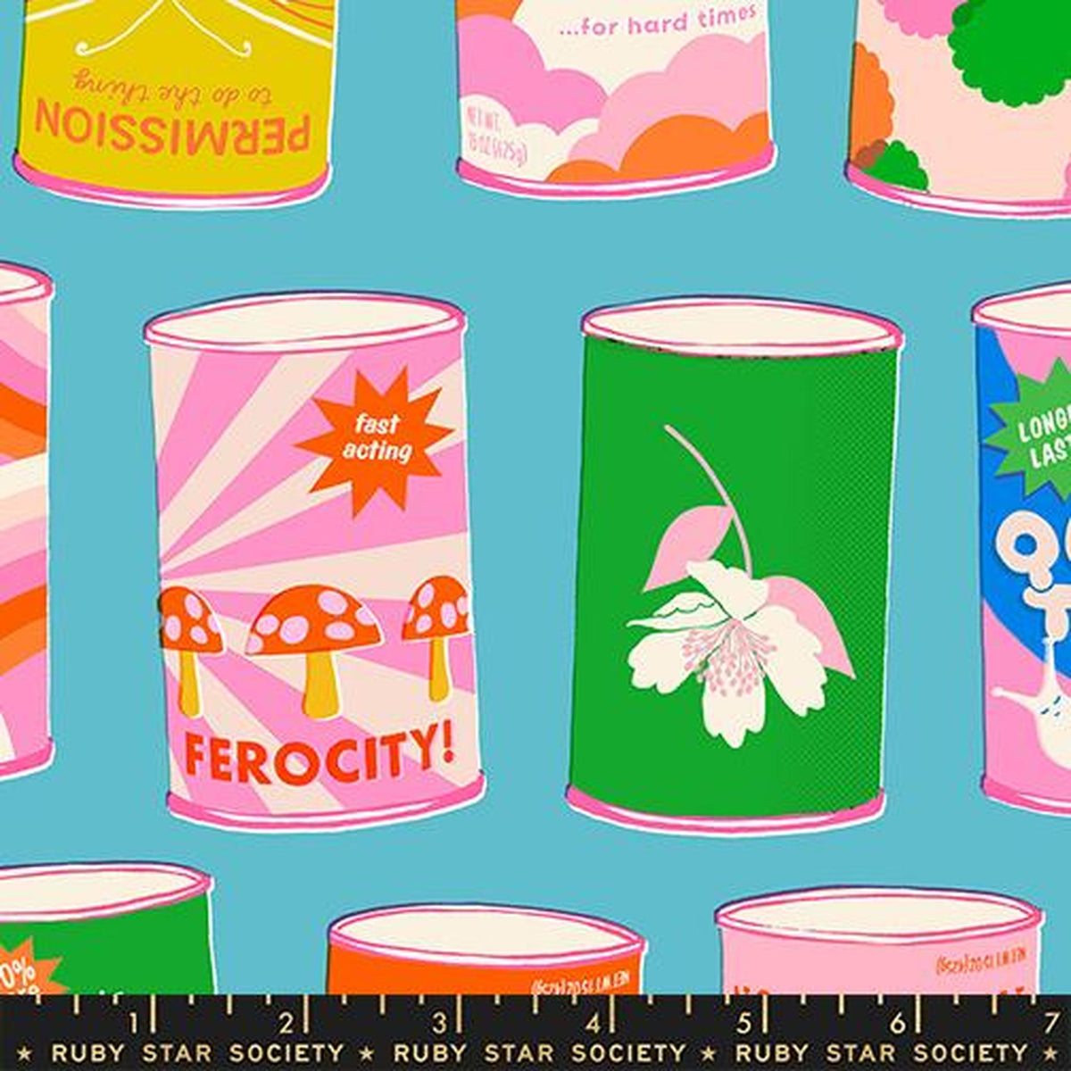 Sparkle Mart - Can Can Novelty Cans - Dark Turquoise
