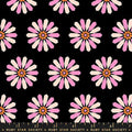 Sparkle Mart - Freshly Picked Novelty Floral Geometric - Black