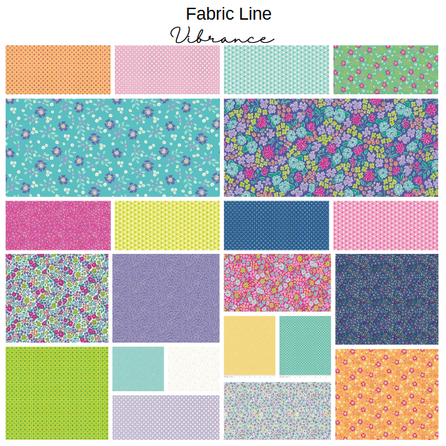 Riley Blake Vibrancee 5" Stacker (42pcs)