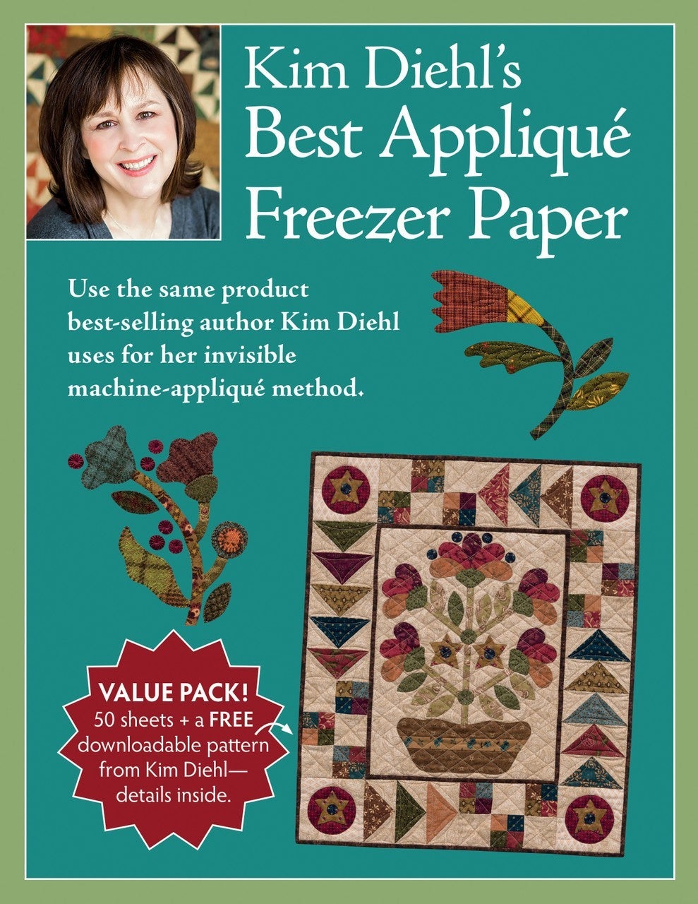 Kim Diehls Best Applique Paper 50ct