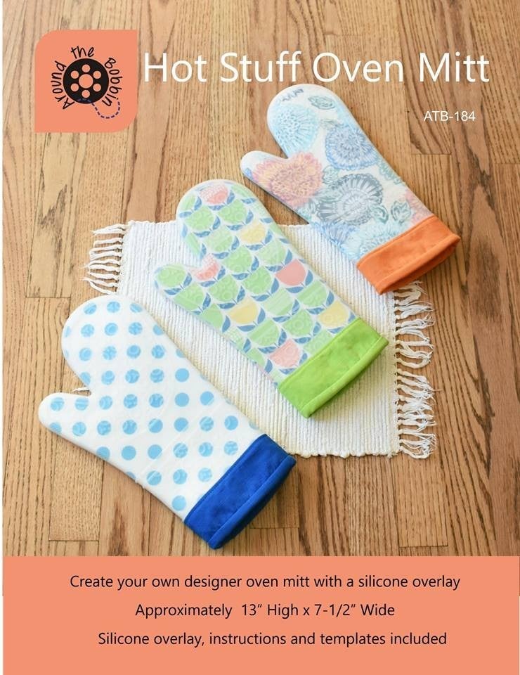 Hot Stuff Oven Mitt (Pattern & Silicone)