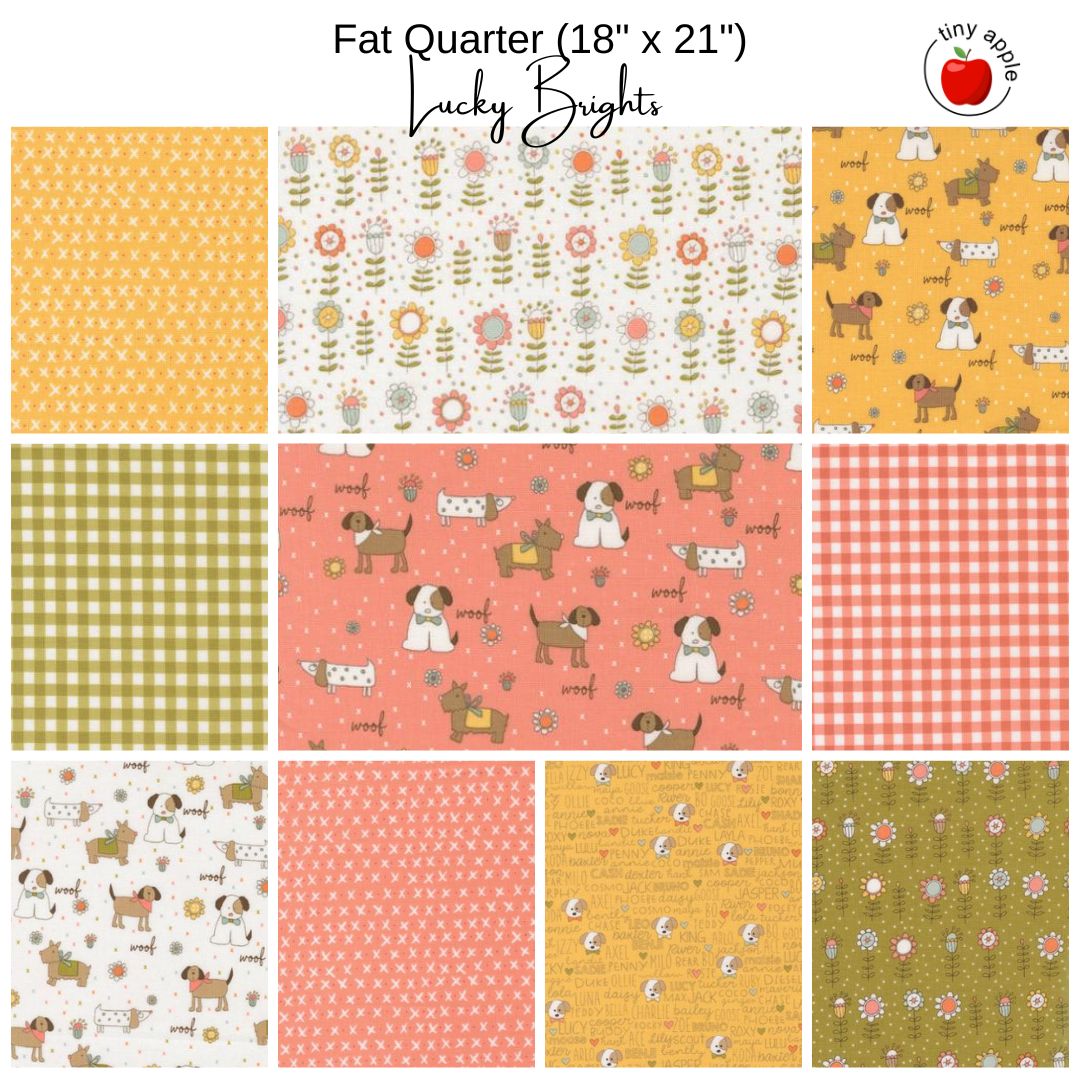 Fat Quarter Bundle (10) - Lucky Brights