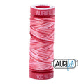 Aurifil Cotton Thread Variegated 50wt 220yds - Strawberry Parfait - 4668