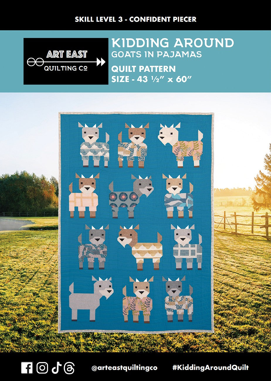Kidding Around Quilt Pattern by Art East Quilting Co