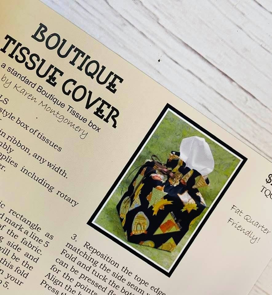 Pattern:  KM Boutique Tissue Cover