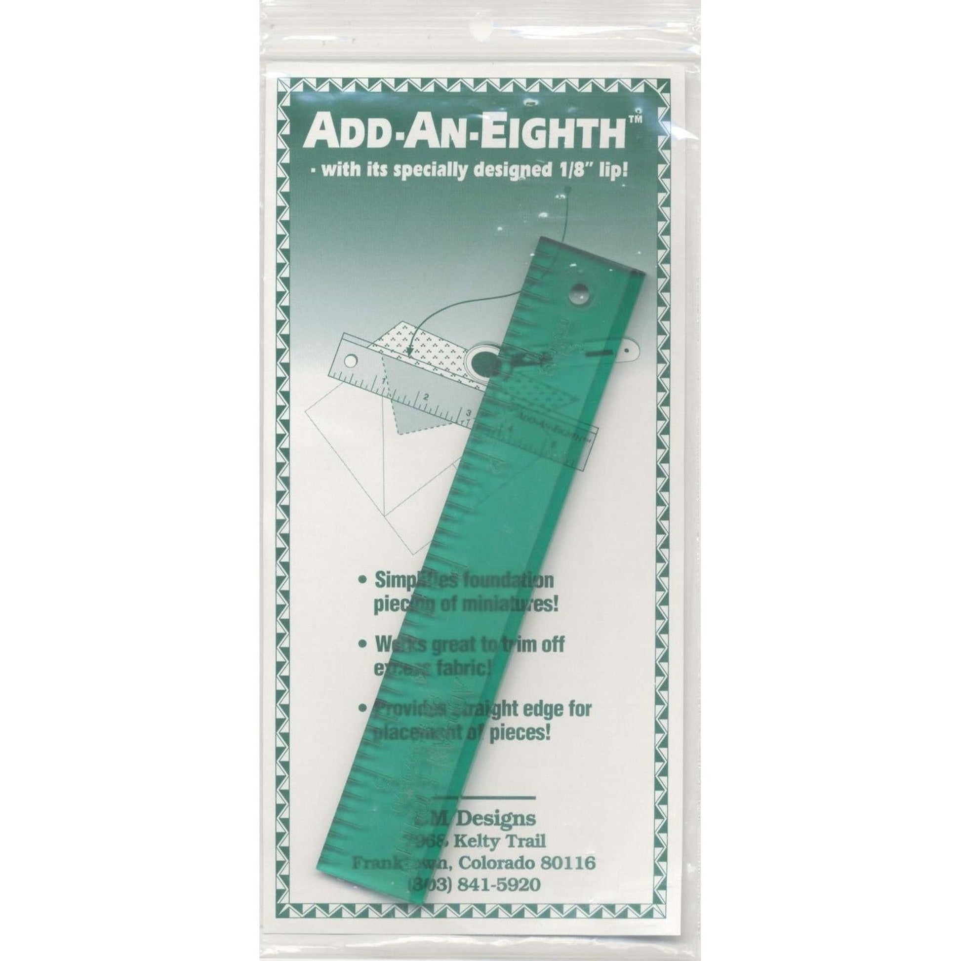 Add An Eighth Ruler 6"