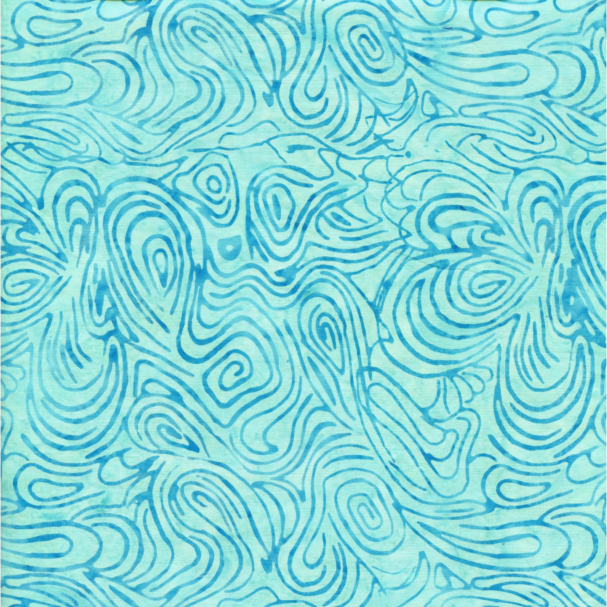 Island Batik - Marble - Aqua