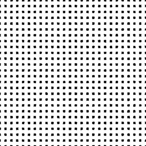 Andover Century Black on White Small Squares