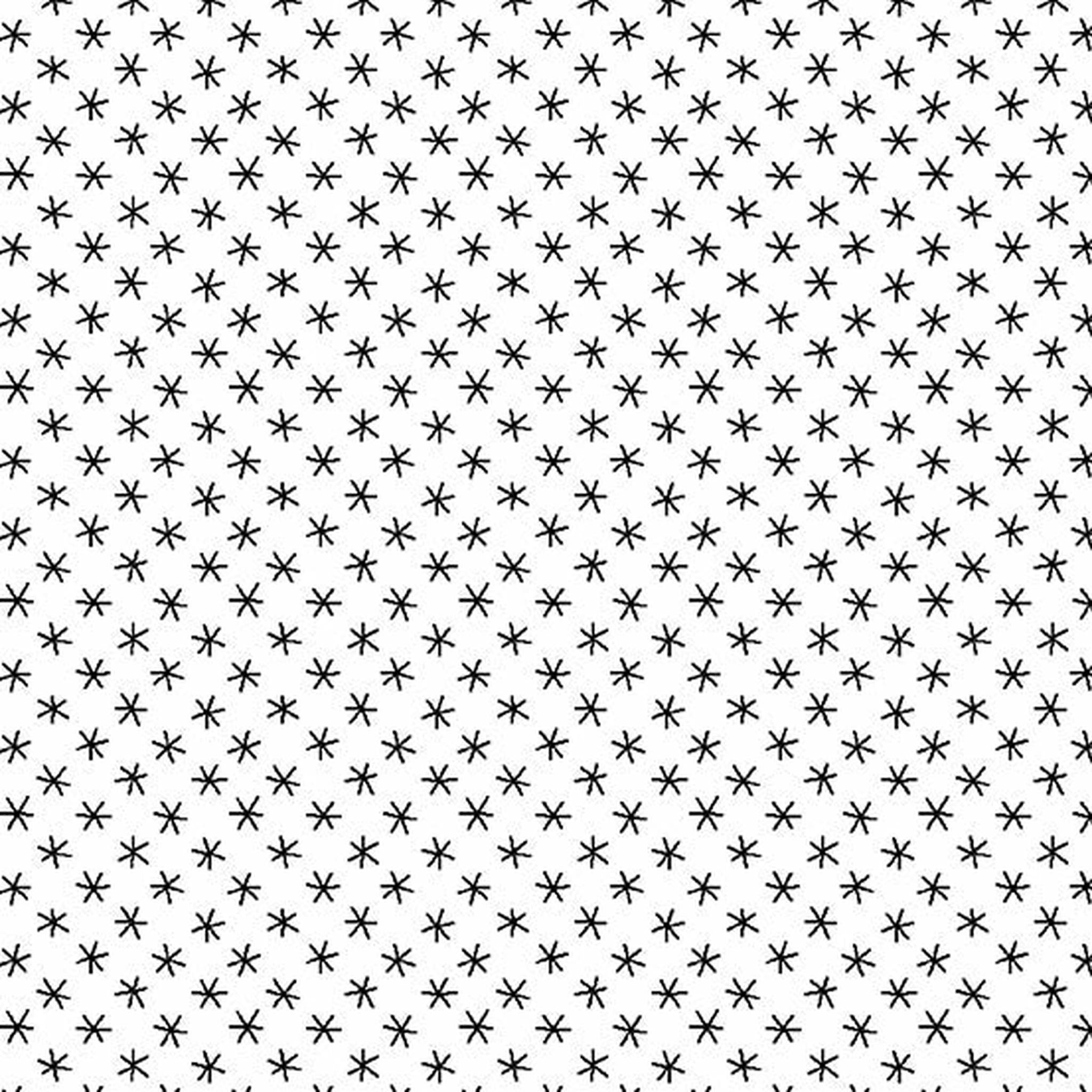 Andover Century Black on White Stars