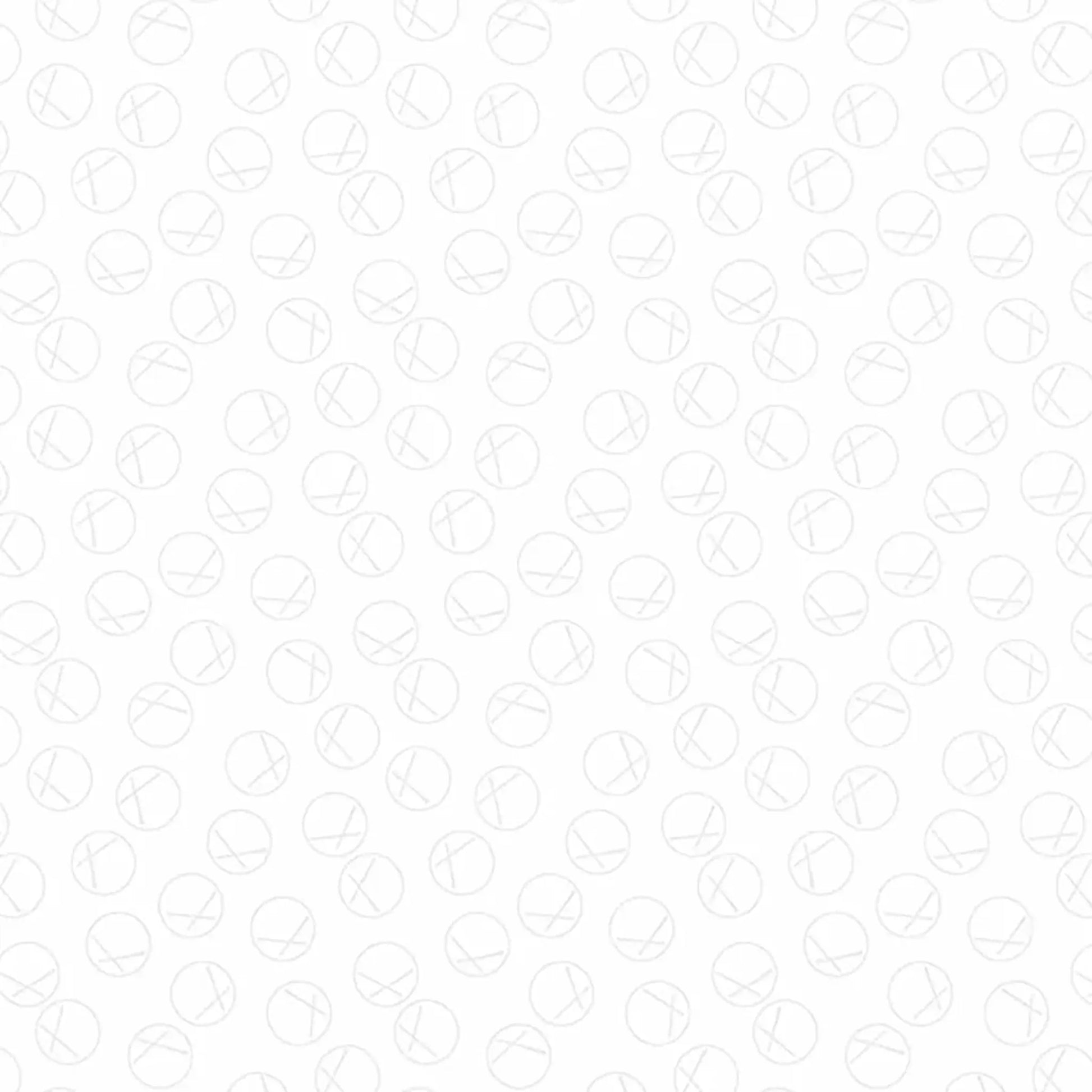 Andover Century Whites - Circles