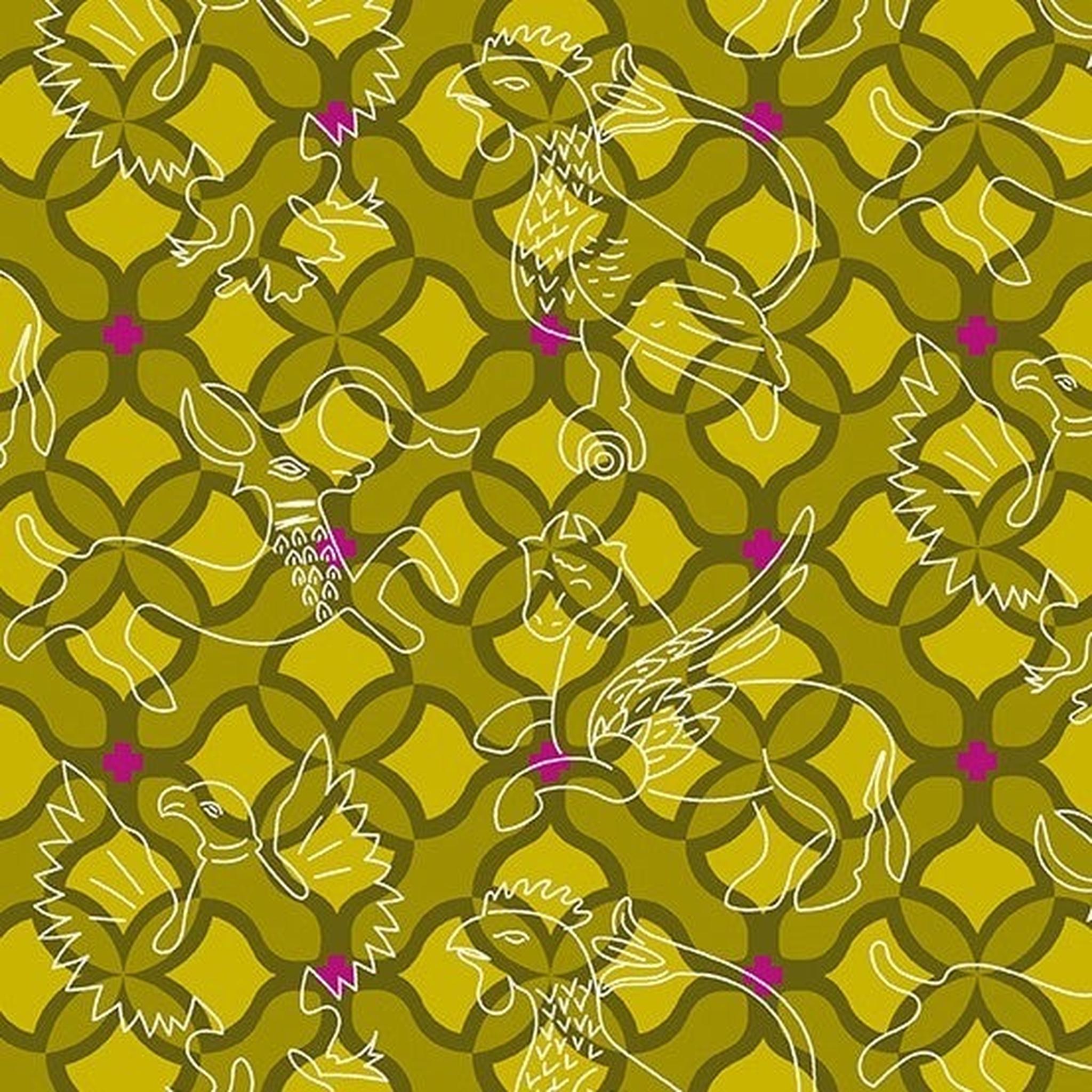 Andover Chrysanthemum Folk - Pine