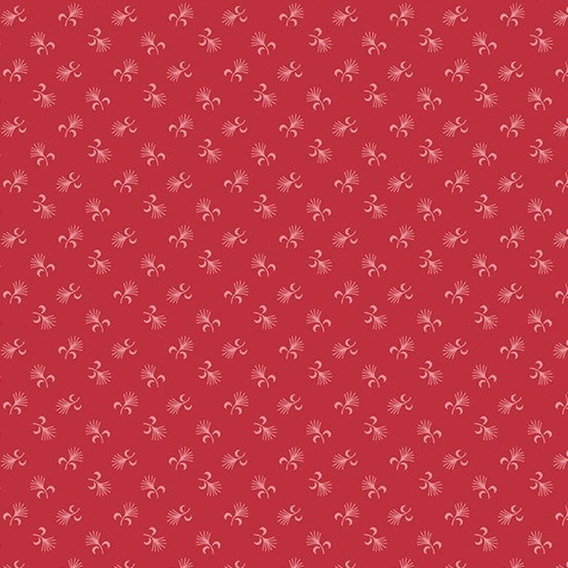 Andover Jewelbox Dandelion Fluff - Crimson