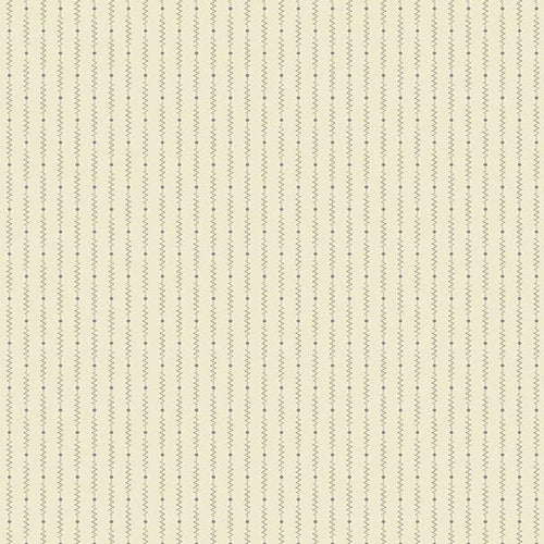 Andover Jewelbox Dot Zipper - Ivory