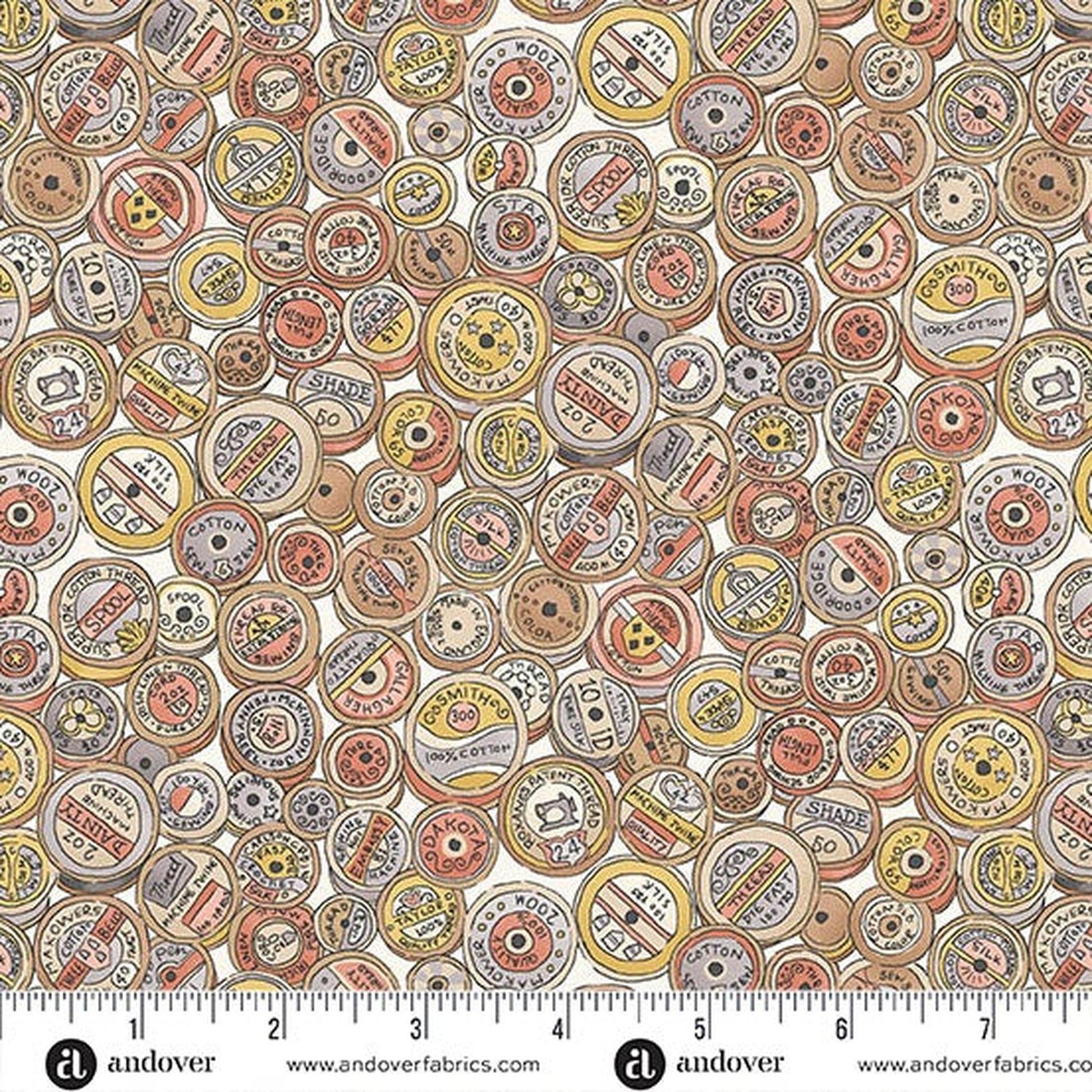 Atelier by Makower - Spool Cream