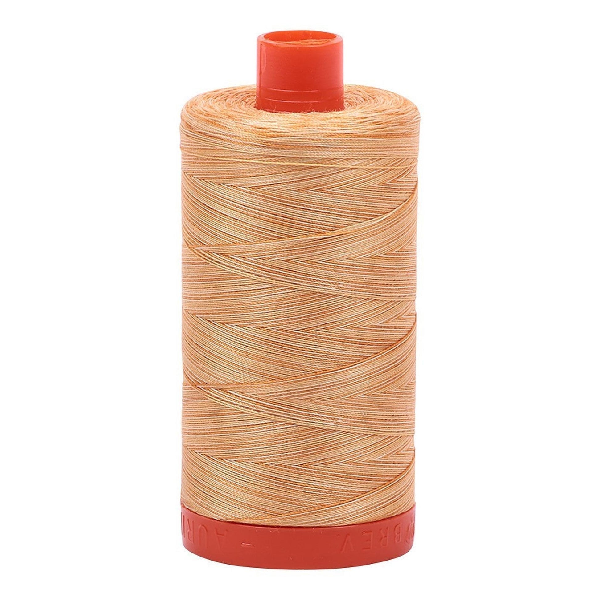 Aurifil Cotton Thread 50wt - Creme Brulee Variegated A1150-4150