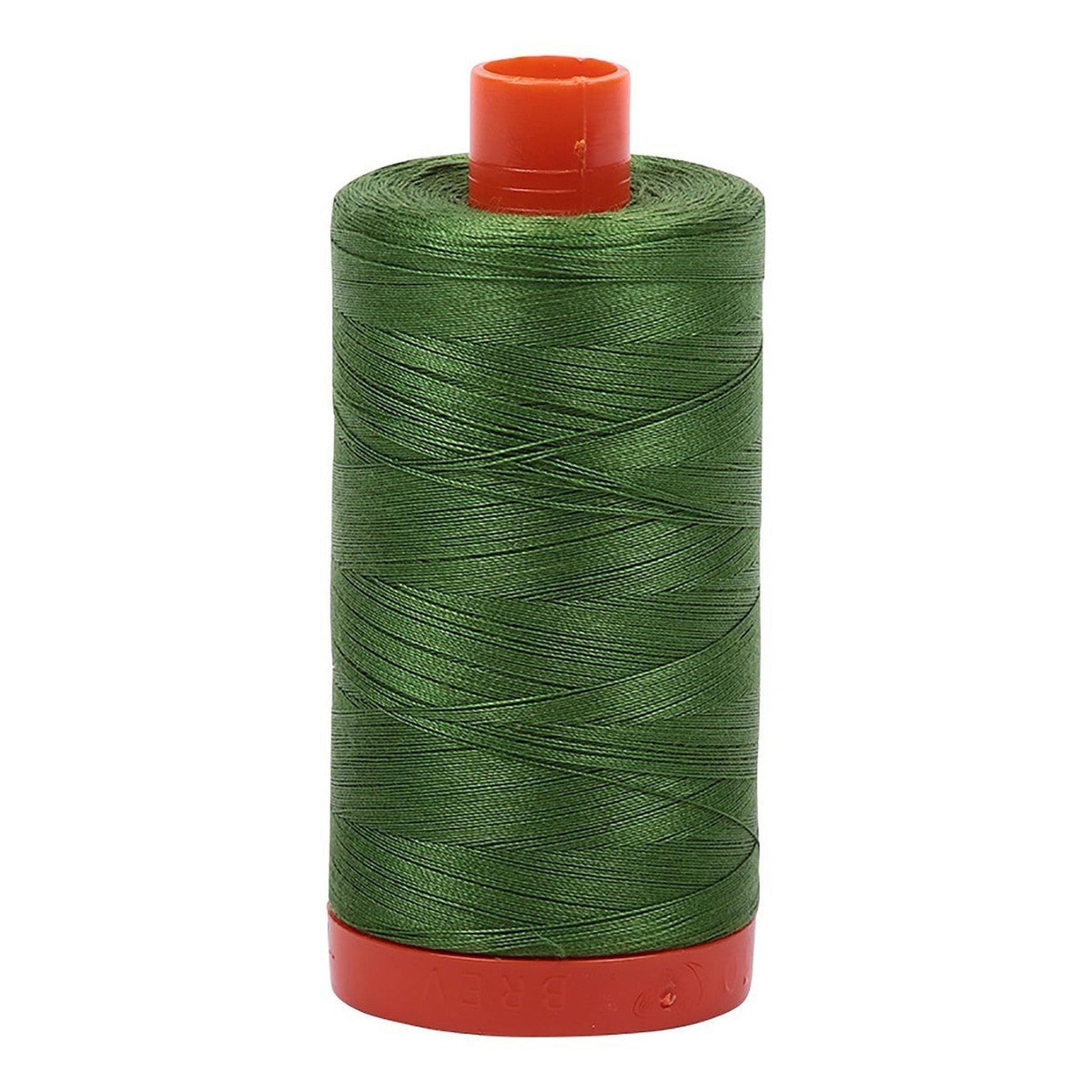 Aurifil Cotton Thread 50wt - Dark Grass Green A1050-5018