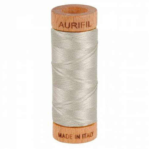 Aurifil Cotton Thread 80wt - Light Grey A1080-5021