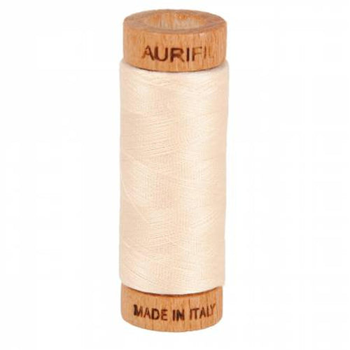Aurifil Cotton Thread 80wt - Light Sand A1080-2000